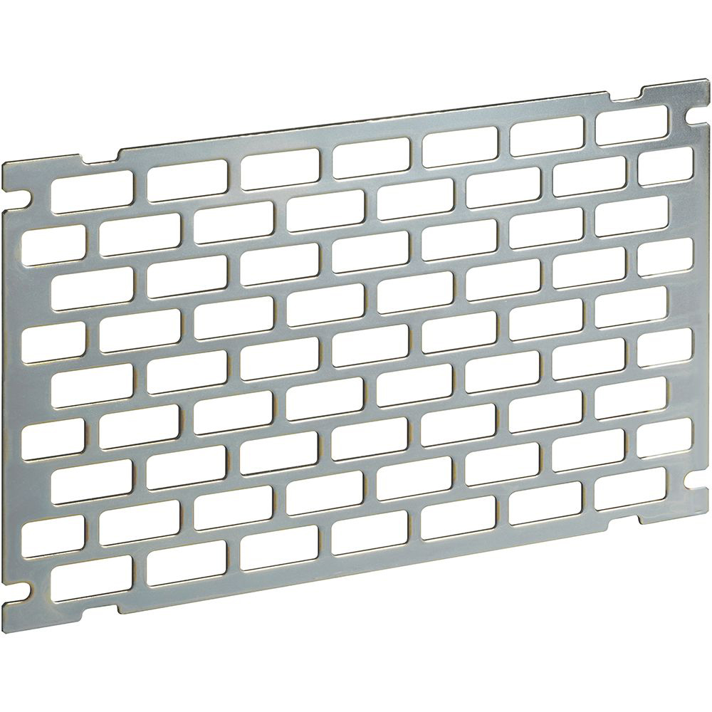 Fastening drilled panel for 12 modules IDROBOARD switchboards