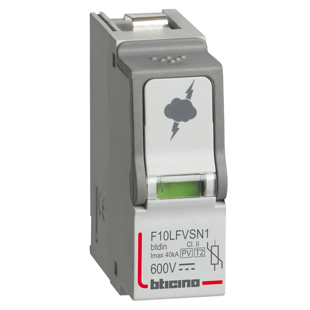 Replaceable cartridge for SPD for photovoltaic applications at 600Vdc