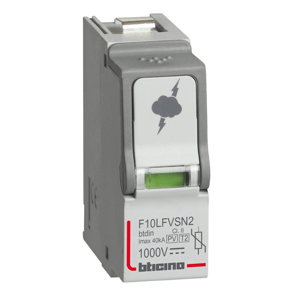 Replaceable cartridge for SPD for photovoltaic applications at 1000Vdc