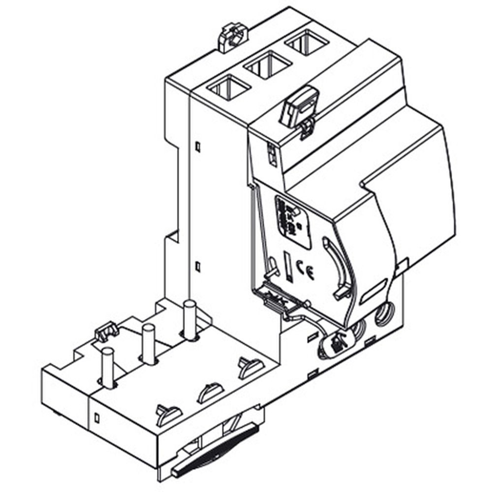 Earth leakage module 3P - type A - In= 63A - Idn= 300mA - Vn= 400Vac