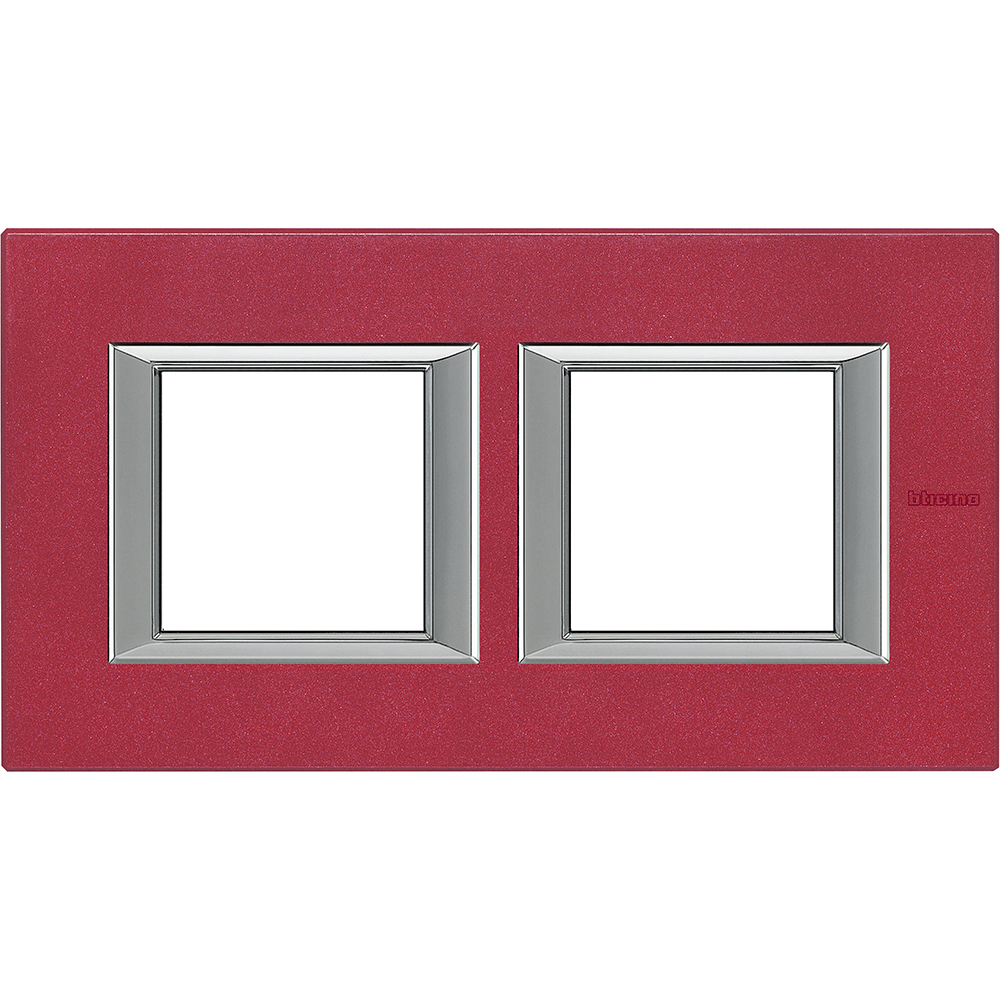 Rectangular cover plate 2x2P 71mm