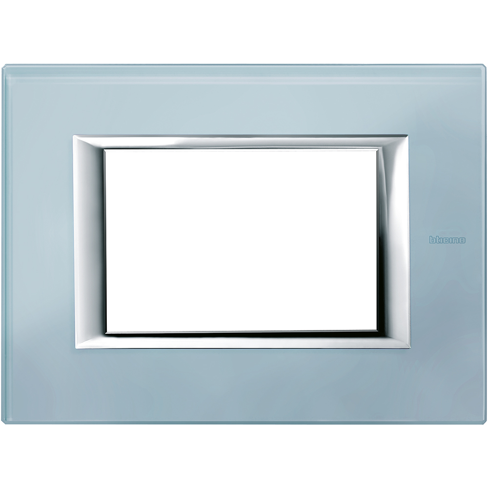 British standard rectangular cover plate 1 gang
