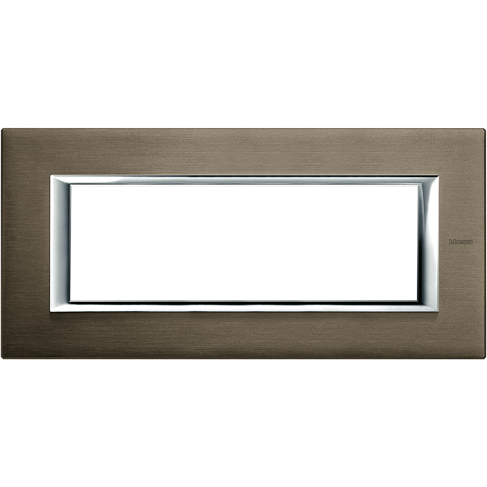 British standard rectangular cover plate 2 gangs