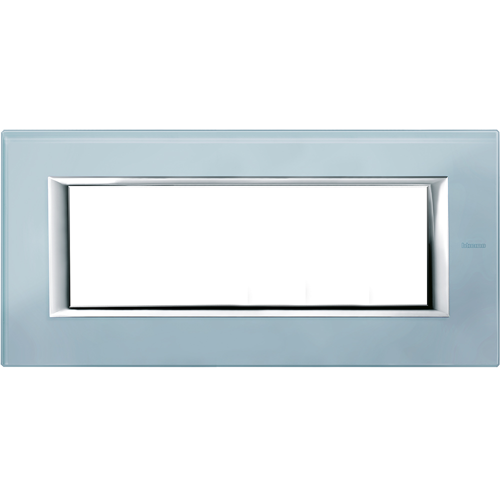 British standard rectangular cover plate 2 gangs