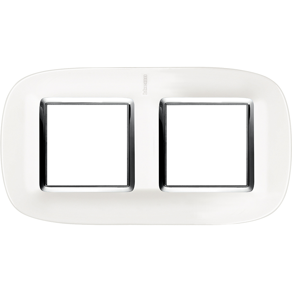 Elliptical cover plate 2x2P 71mm