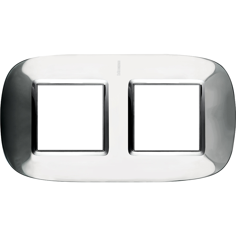 Elliptical cover plate 2x2P 71mm