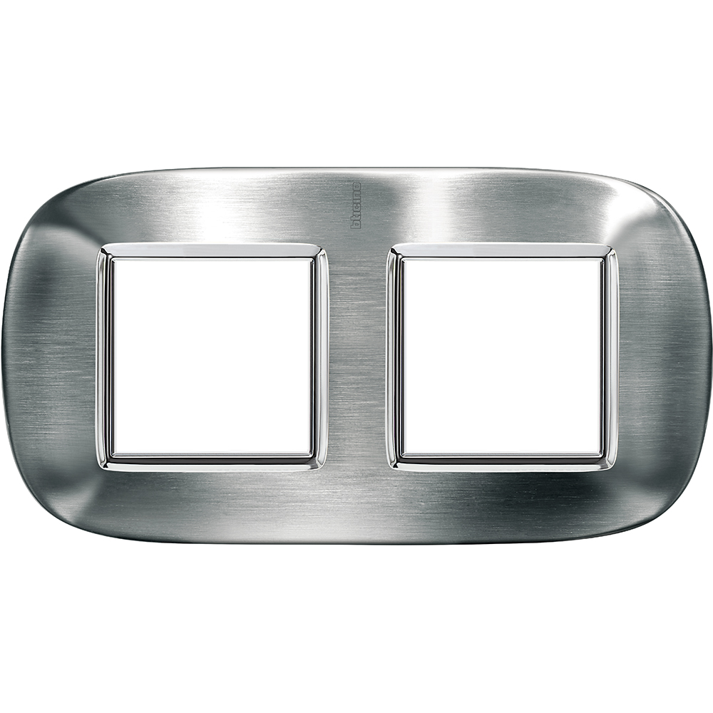 Elliptical cover plate 2x2P 71mm