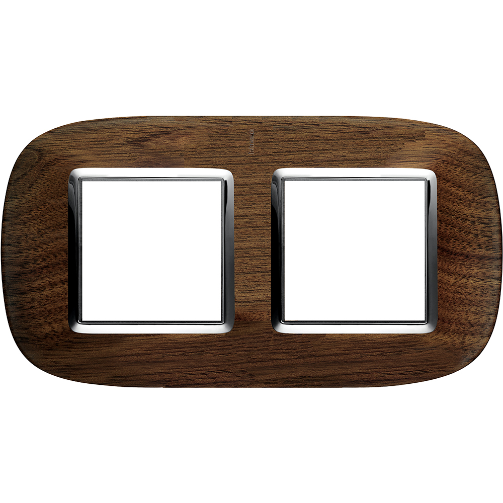 Elliptical cover plate 2x2P 71mm