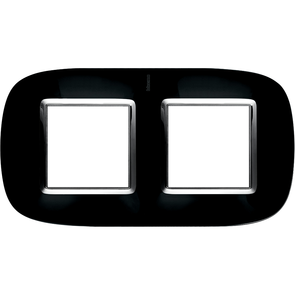 Elliptical cover plate 2x2P 71mm