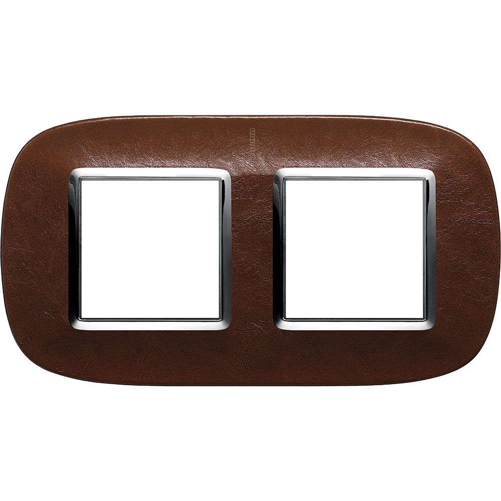 Elliptical cover plate 2x2P 71mm