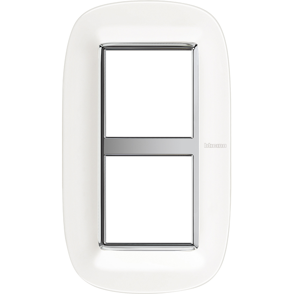 Elliptical cover plate 2x2P 71mm