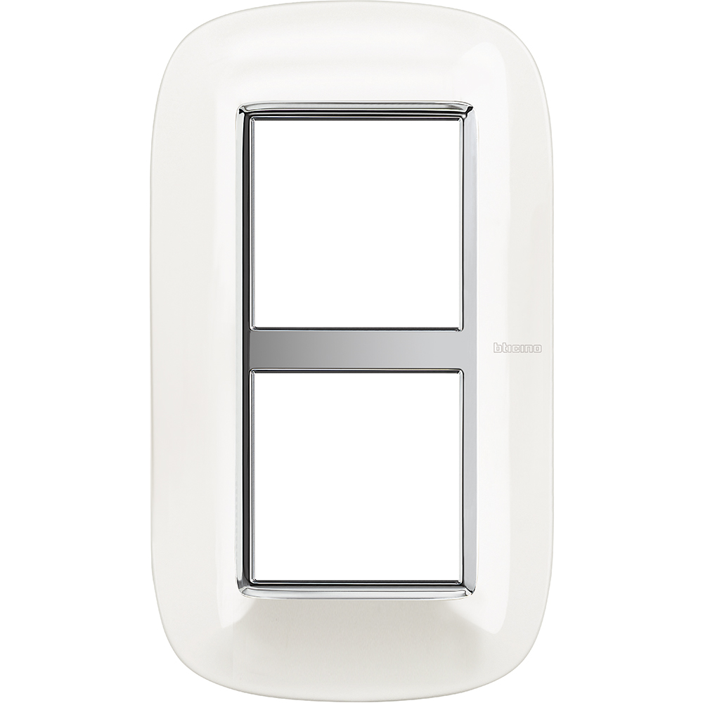 Elliptical cover plate 2x2P 71mm