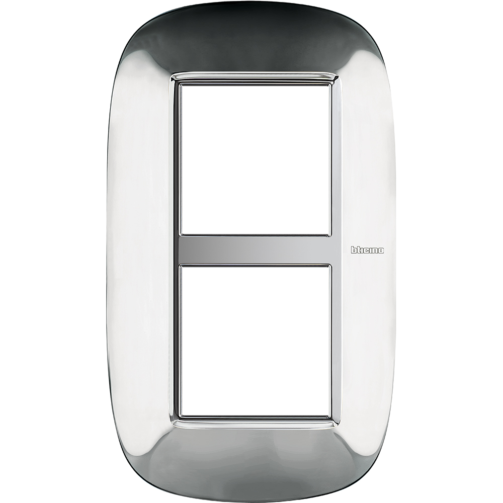 Elliptical cover plate 2x2P 71mm