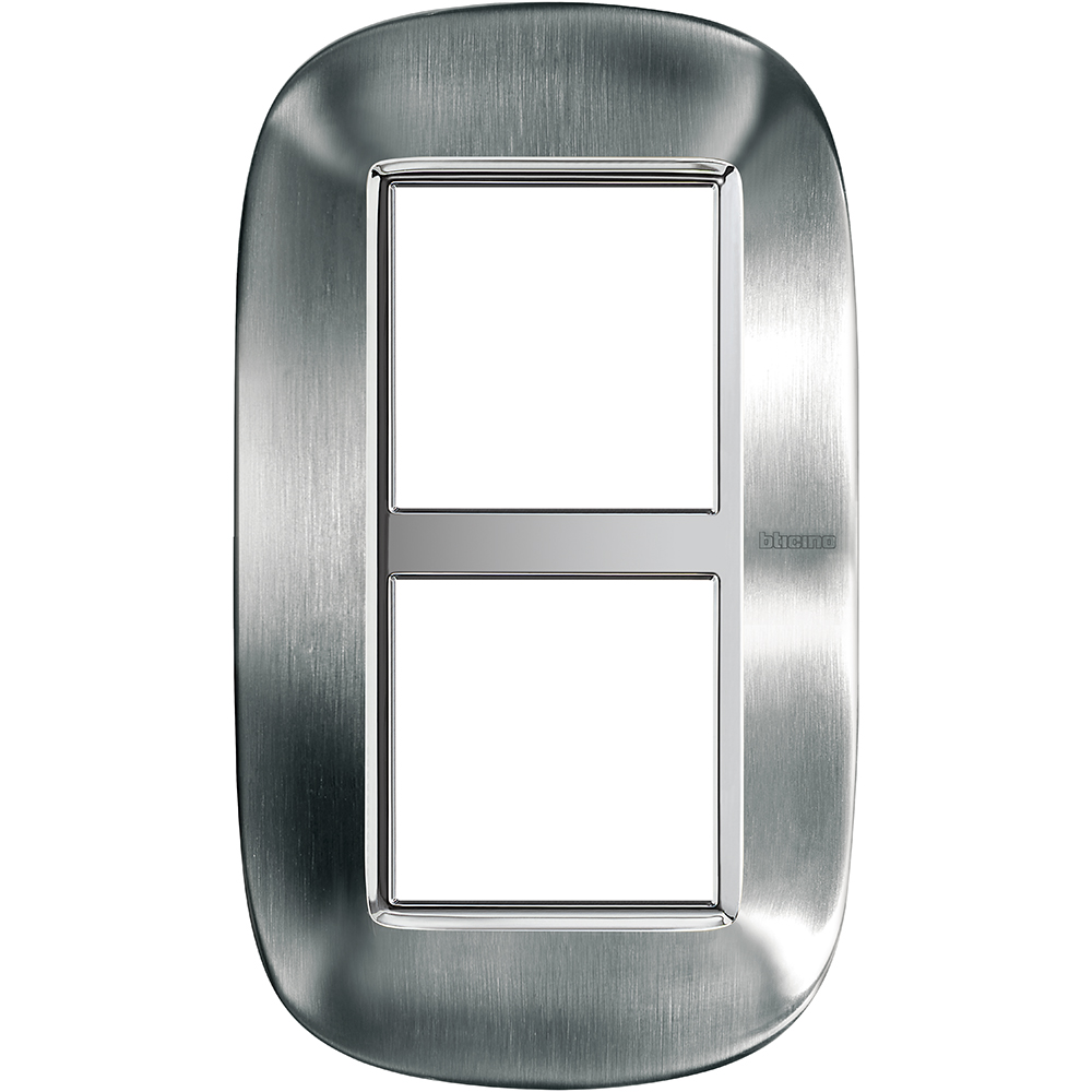 Elliptical cover plate 2x2P 71mm