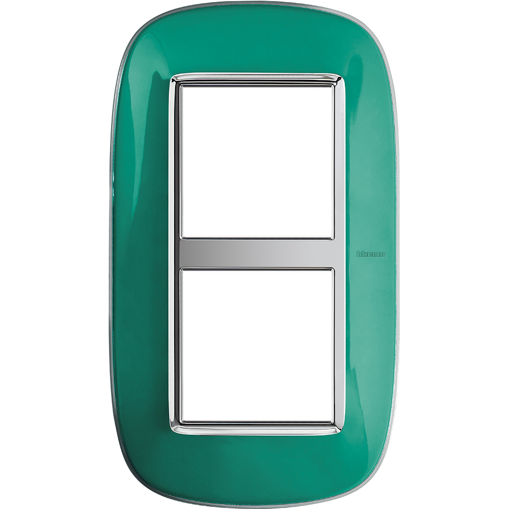 Elliptical cover plate 2x2P 71mm