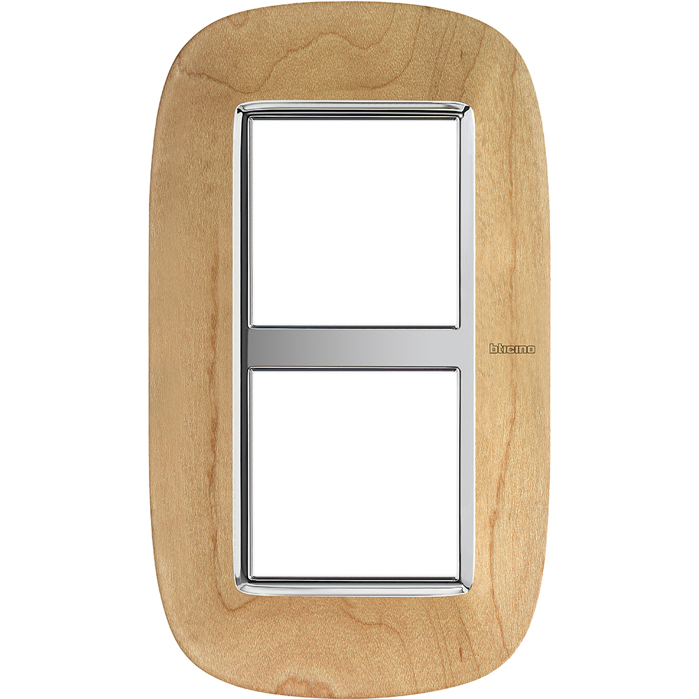 Elliptical cover plate 2x2P 71mm