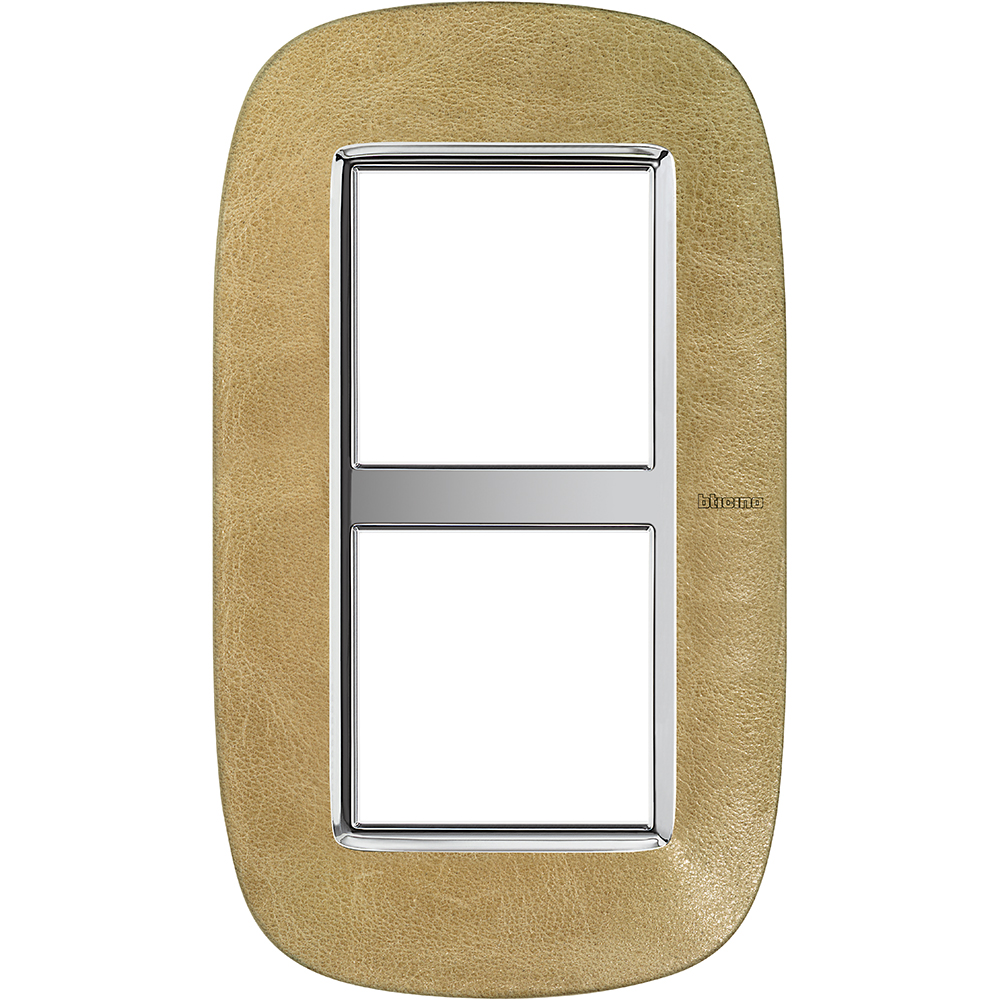 Elliptical cover plate 2x2P 71mm