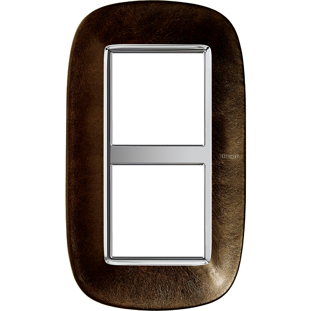 Elliptical cover plate 2x2P 71mm
