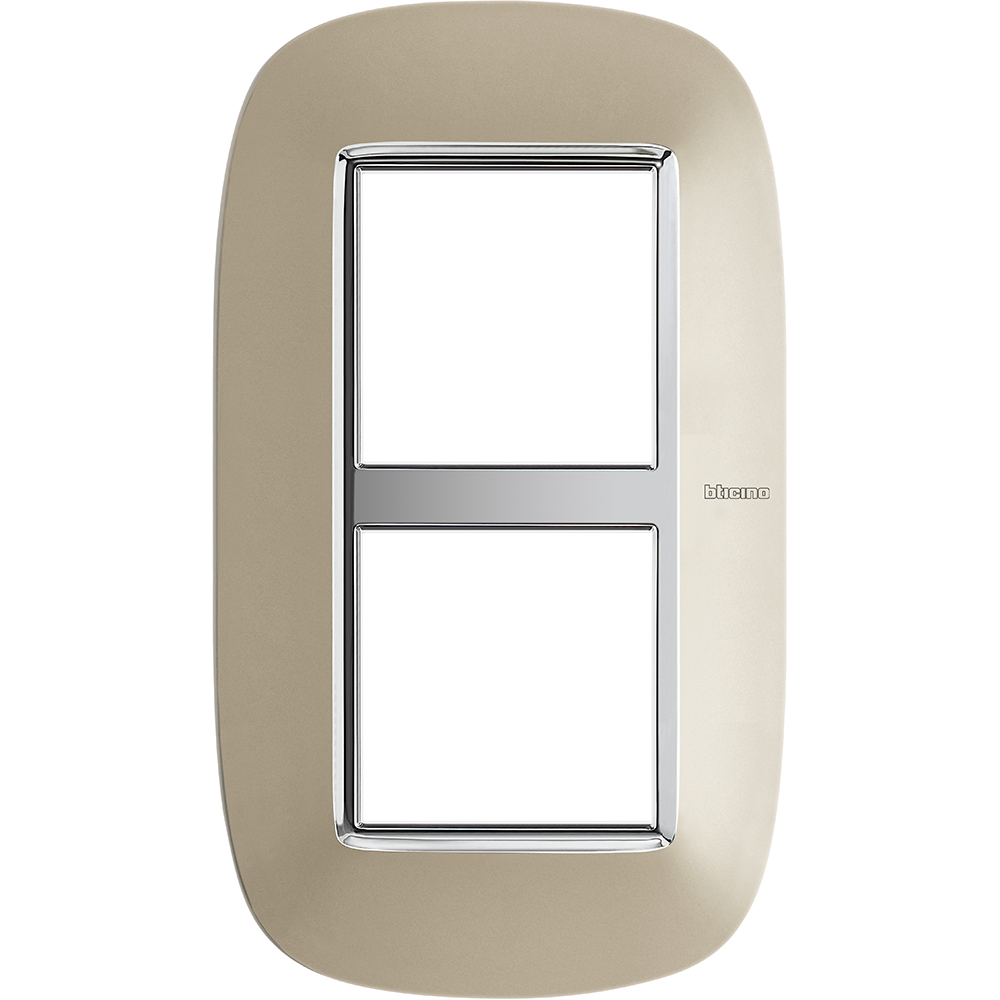 Elliptical cover plate 2x2P 71mm