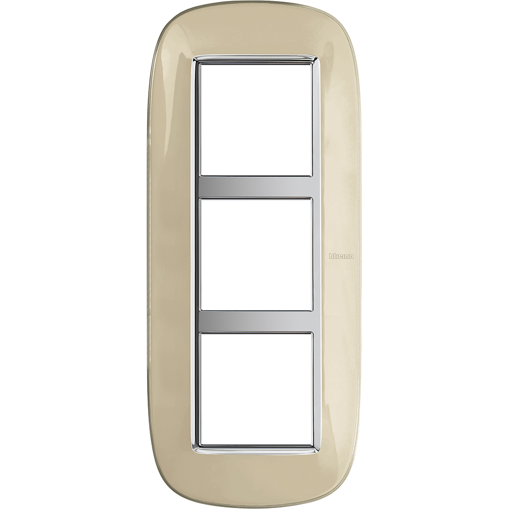 Elliptical cover plate 2x3P 71mm
