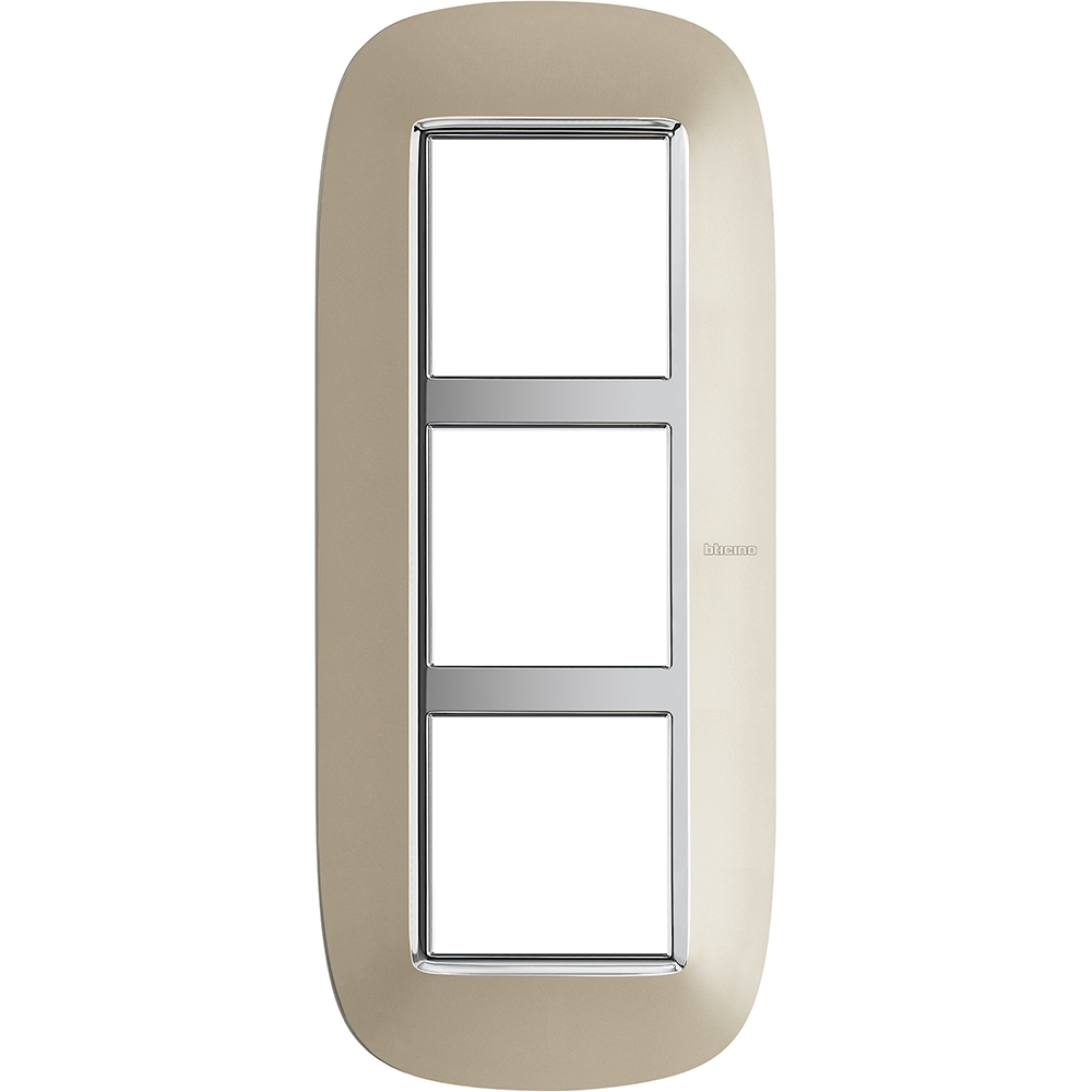 Elliptical cover plate 2x3P 71mm