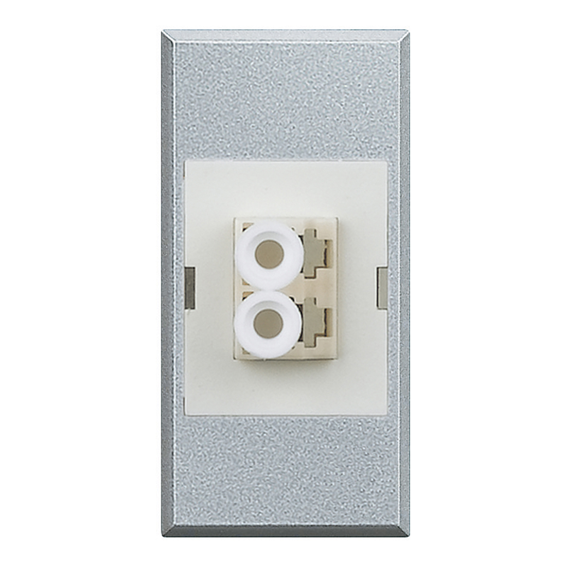 Connector for cable in opical fiber type LC