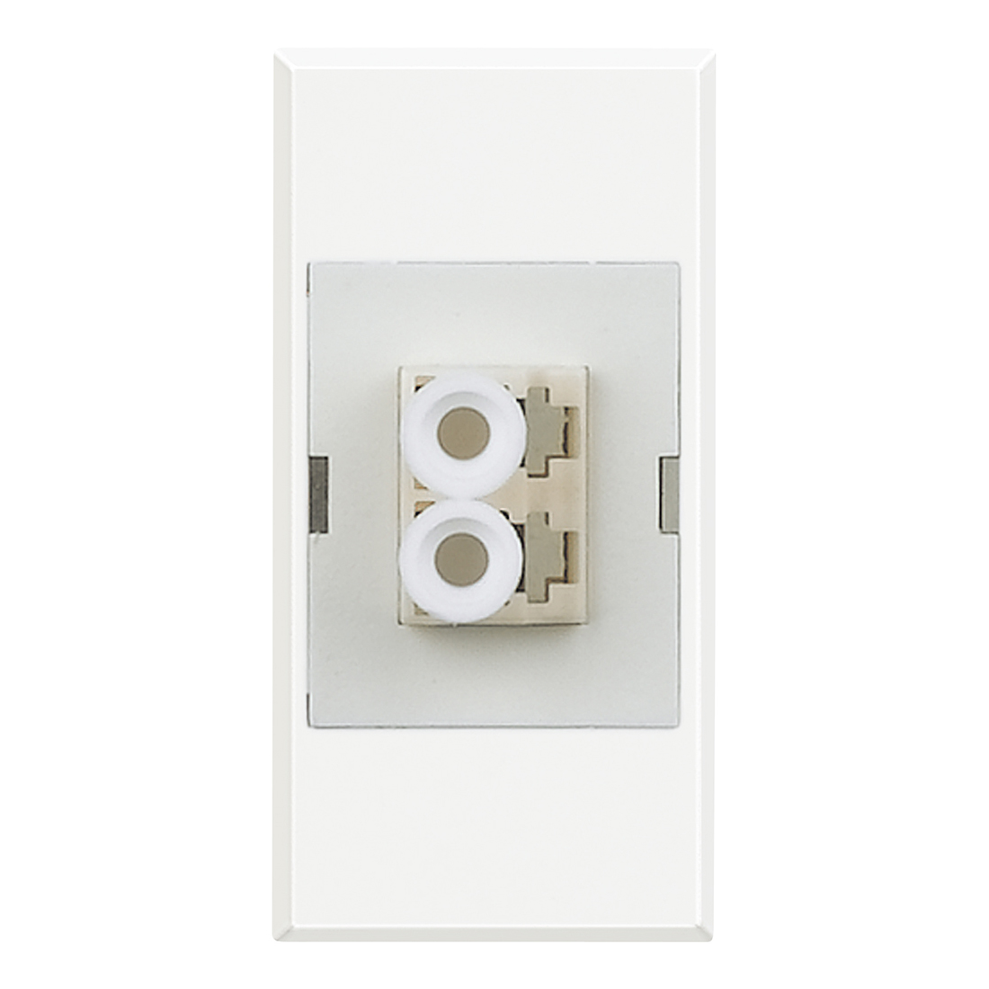 Connector for cable in opical fiber type LC