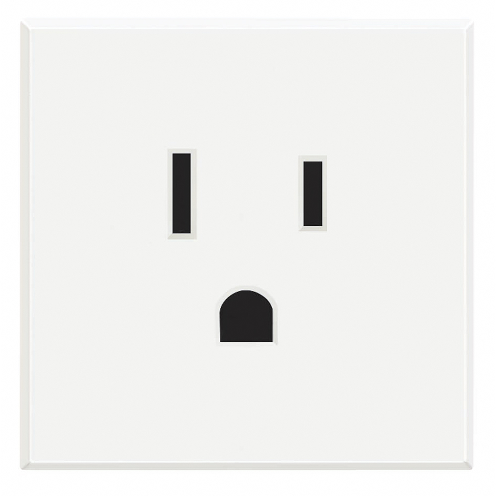 Socket 2P+T 15A 127/250 Vac - american standard