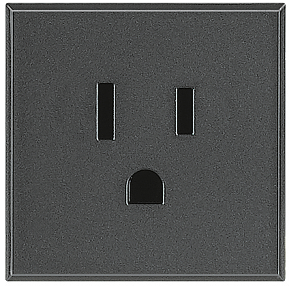 Socket 2P+T 15A 127/250 Vac - american standard