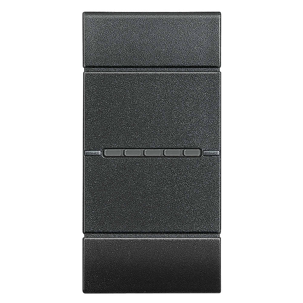 Neutral lightable key cover with diffuser - for axial controls