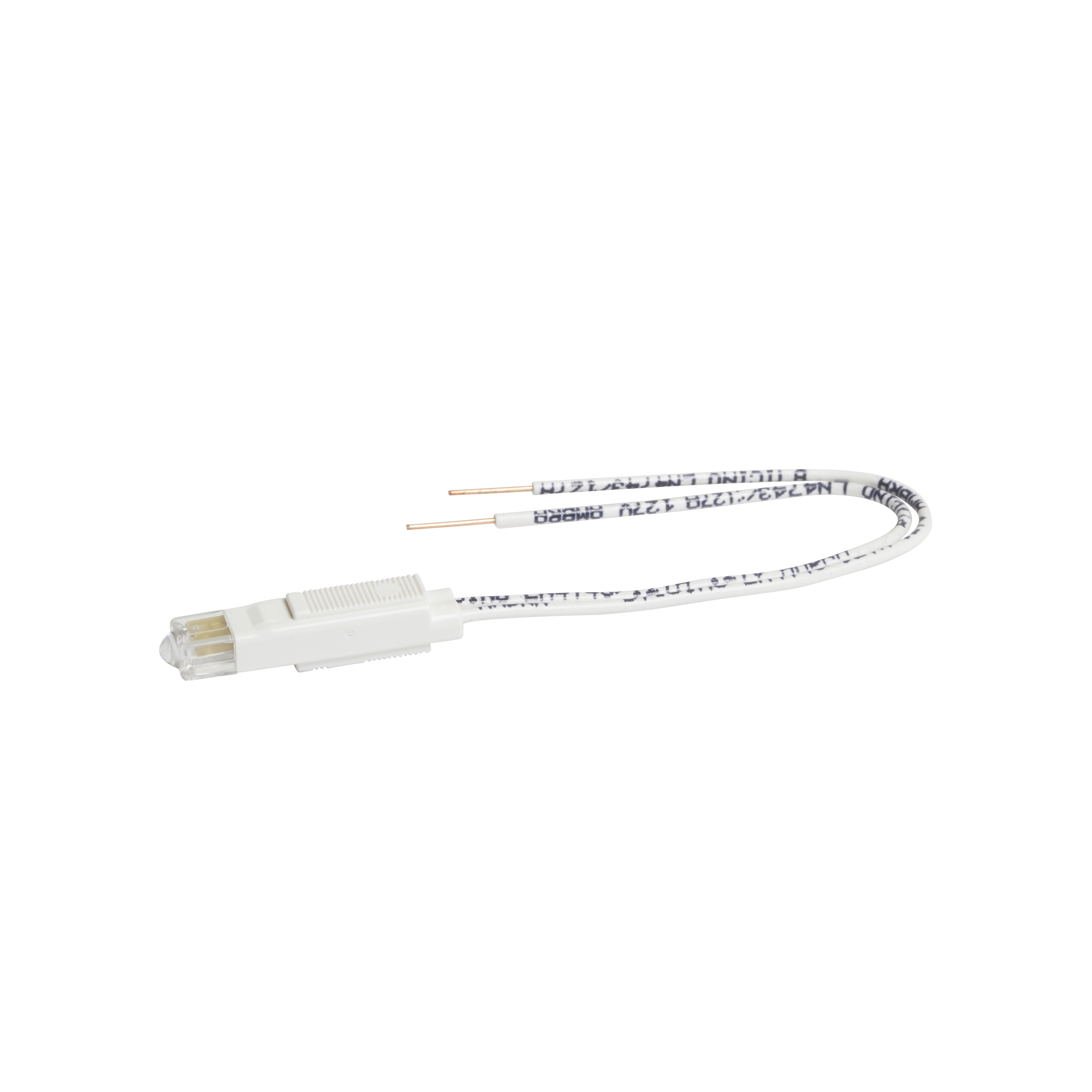 LED for controls with reduced depth - 127 Vac - White