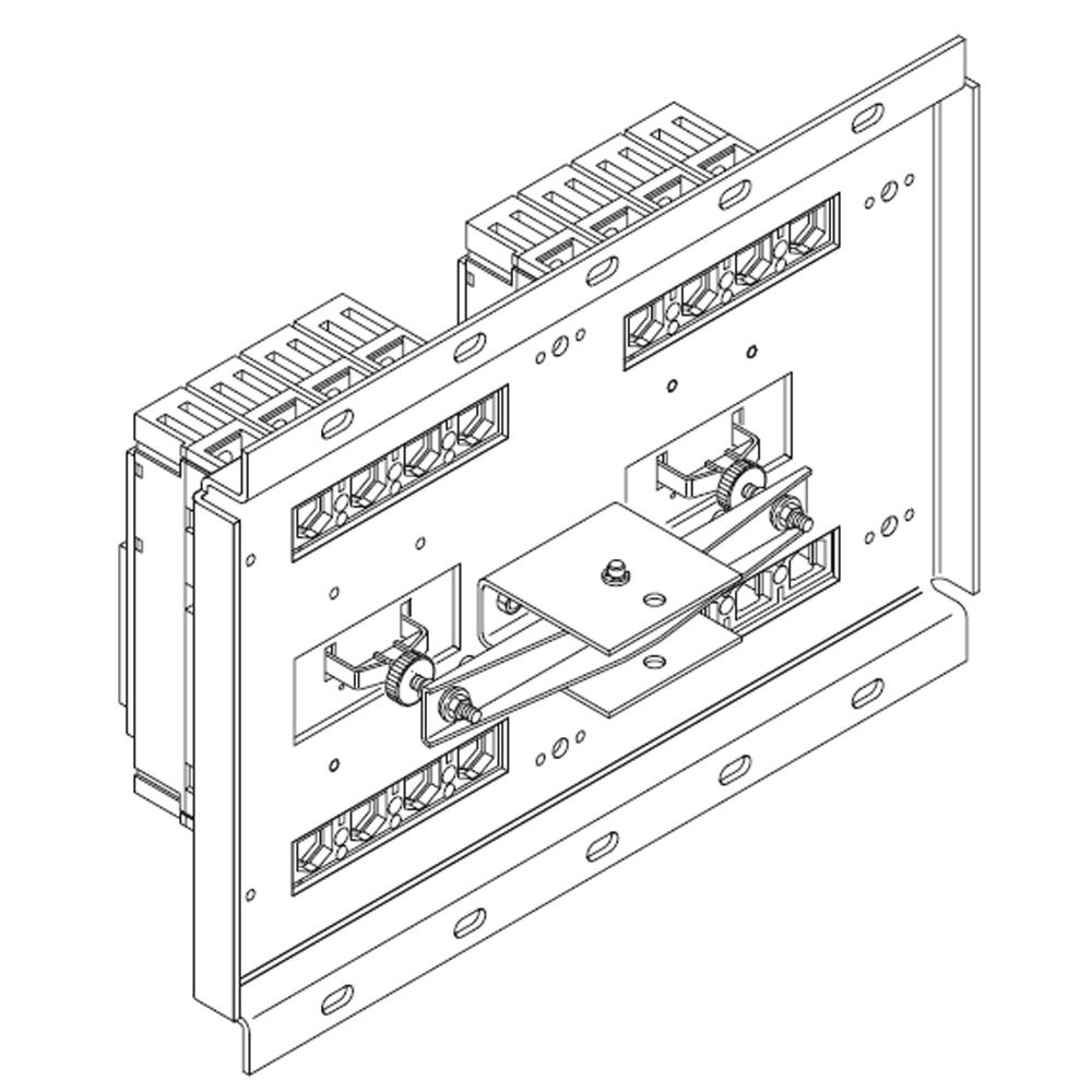Mechanical interlock for M160-250E in plug-in and draw-out versions