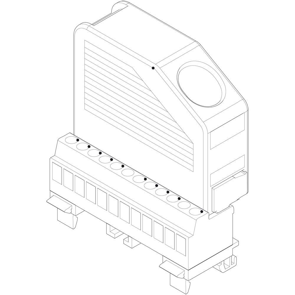 Kit of connectors 24-pin for electrical auxiliaires