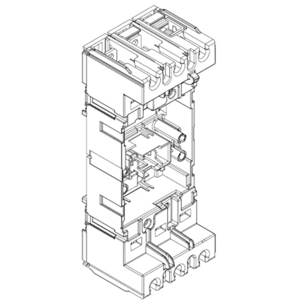 Base for plug-in and draw-out version for M2 250 3P