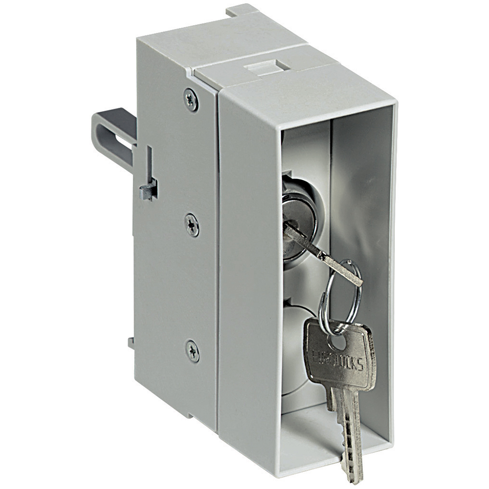 Draw-out position keylock for motor operators