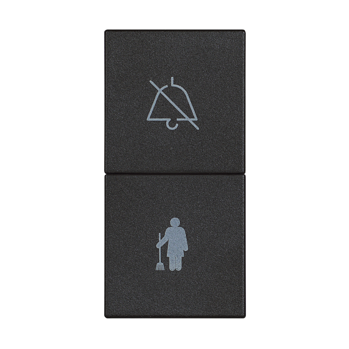 Make up the room/do no disturb 1P 10 A – 250 Vac double-key changeover switch