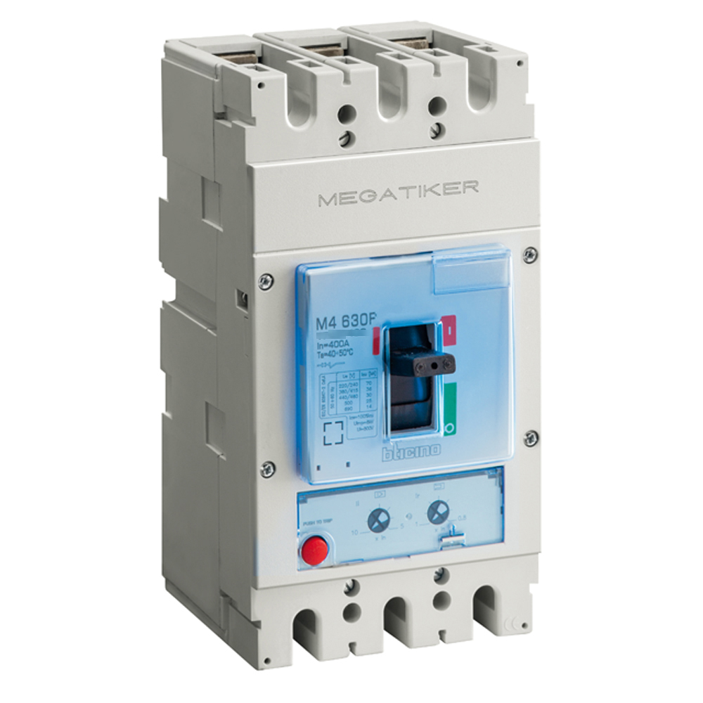 MP4 630F - Mccb 3P for motor operator protection - In= 630A - Icu= 36kA