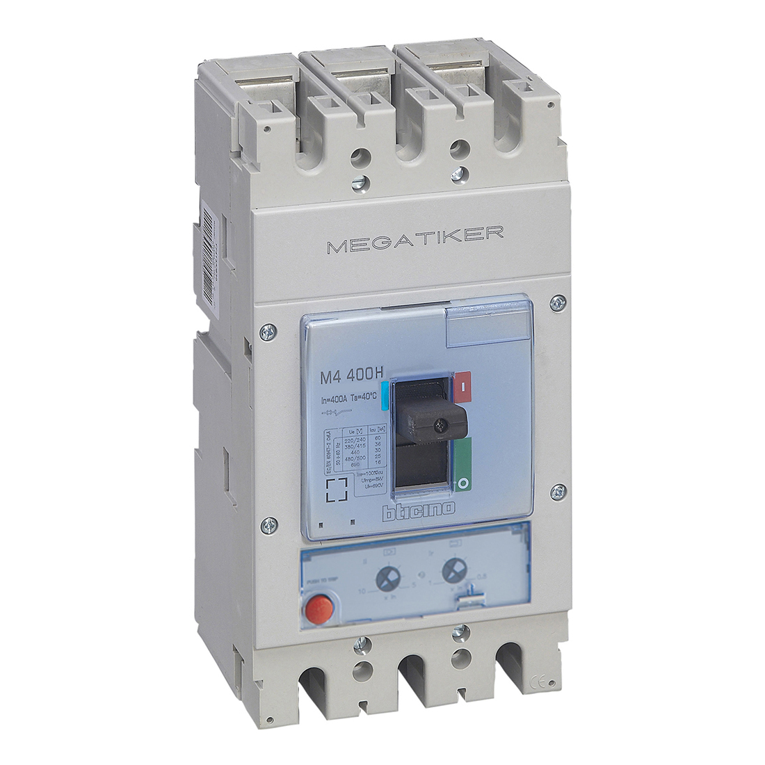 MP4 630H - Mccb 3P for motor operator protection - In= 630A - Icu= 70kA