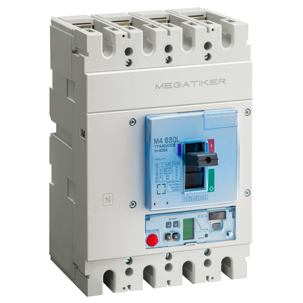 M4 630L - electronic Mccb (Lsi) 4P - In=250A - Icu=100kA