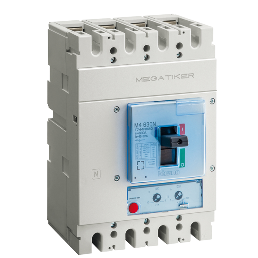 M4 630N - thermal-magnetic Mccb 4P - In=400A - Icu=50kA