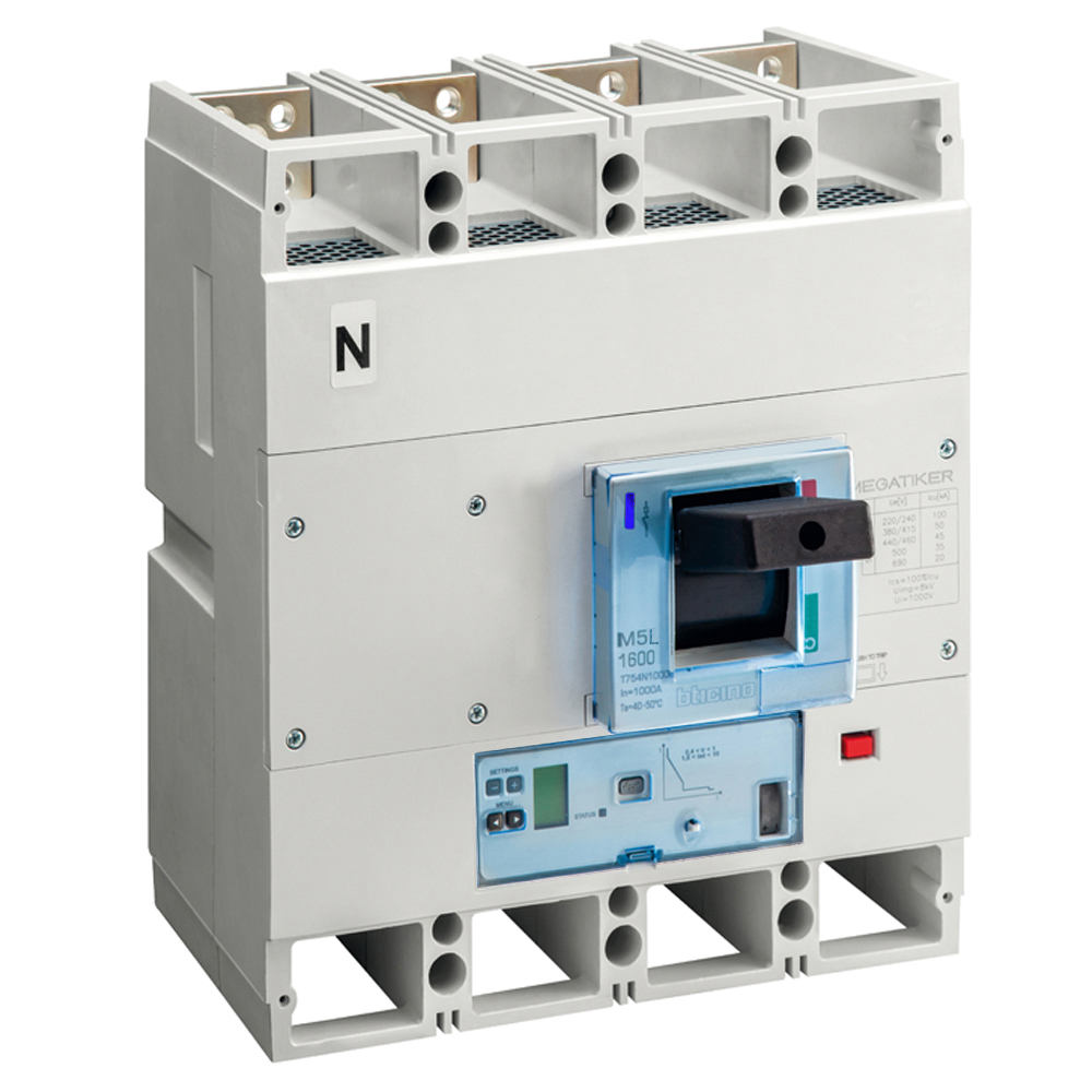 M5 1600L - electronic Mccb (Lsig) 4P - In=1000A