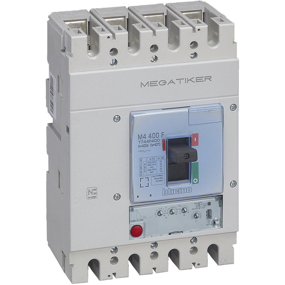 M4 630F - electronic Mccb (Li) 4P - In=250A - Icu=36kA