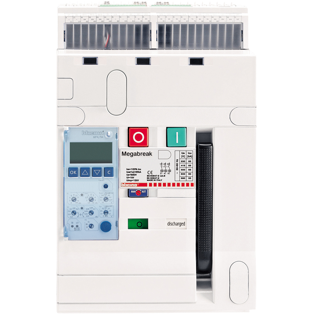 Fixed version air circuit breaker 3P - In= 1000A - Icu= 42kA - Frame 1
