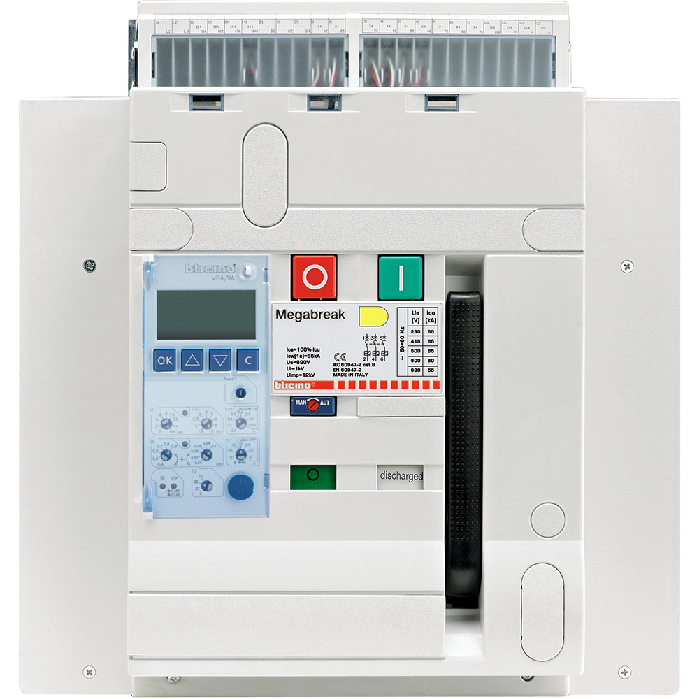 fixed versiond version air circuit breaker 3P - In= 4000A - Icu= 65kA - Frame 2