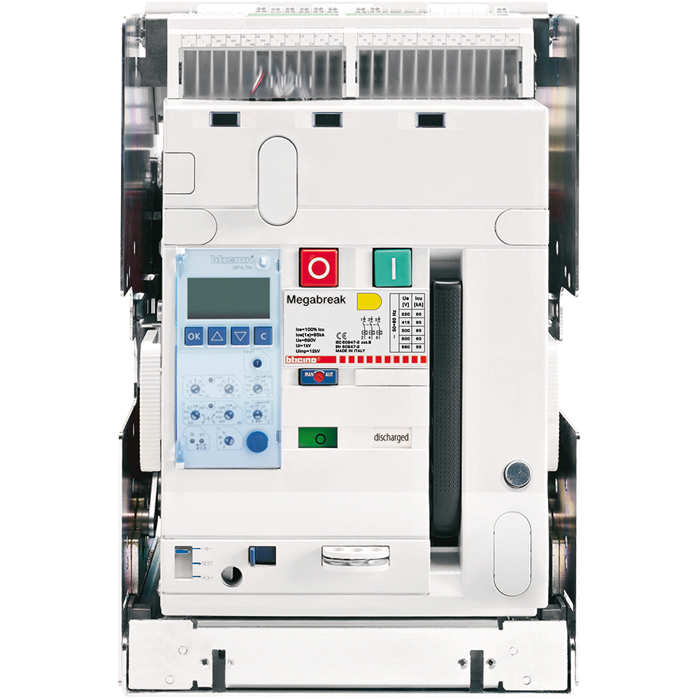 Draw-out version air circuit breaker 3P - In= 2000A - Icu= 65kA - Frame 1