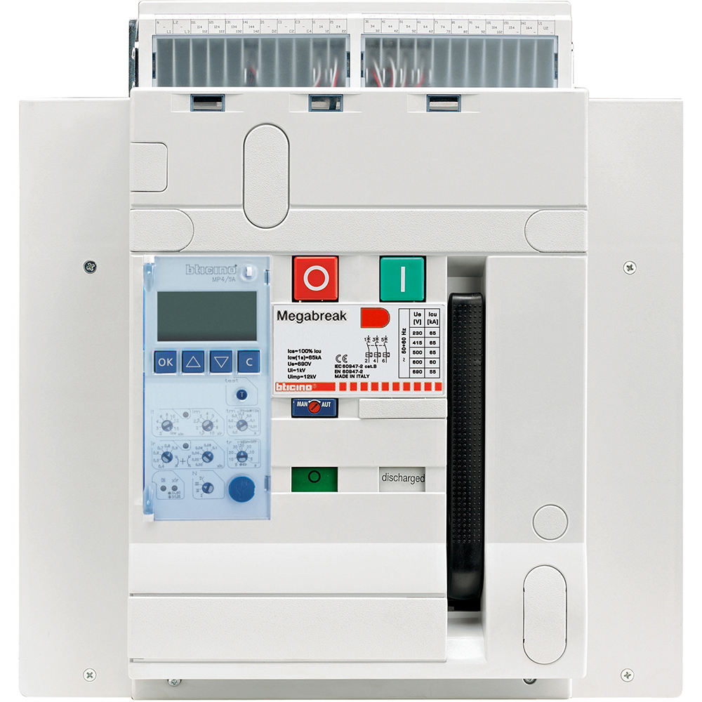 fixed versiond version air circuit breaker 3P - In= 630A - Icu= 100kA - Frame 2