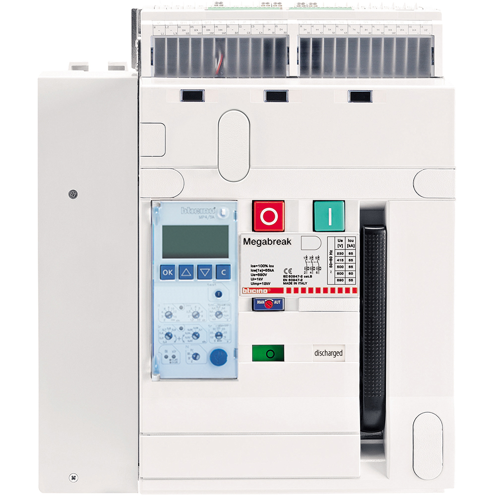 Fixed version air circuit breaker 4P - In= 1250A - Icu= 42kA - Frame 1