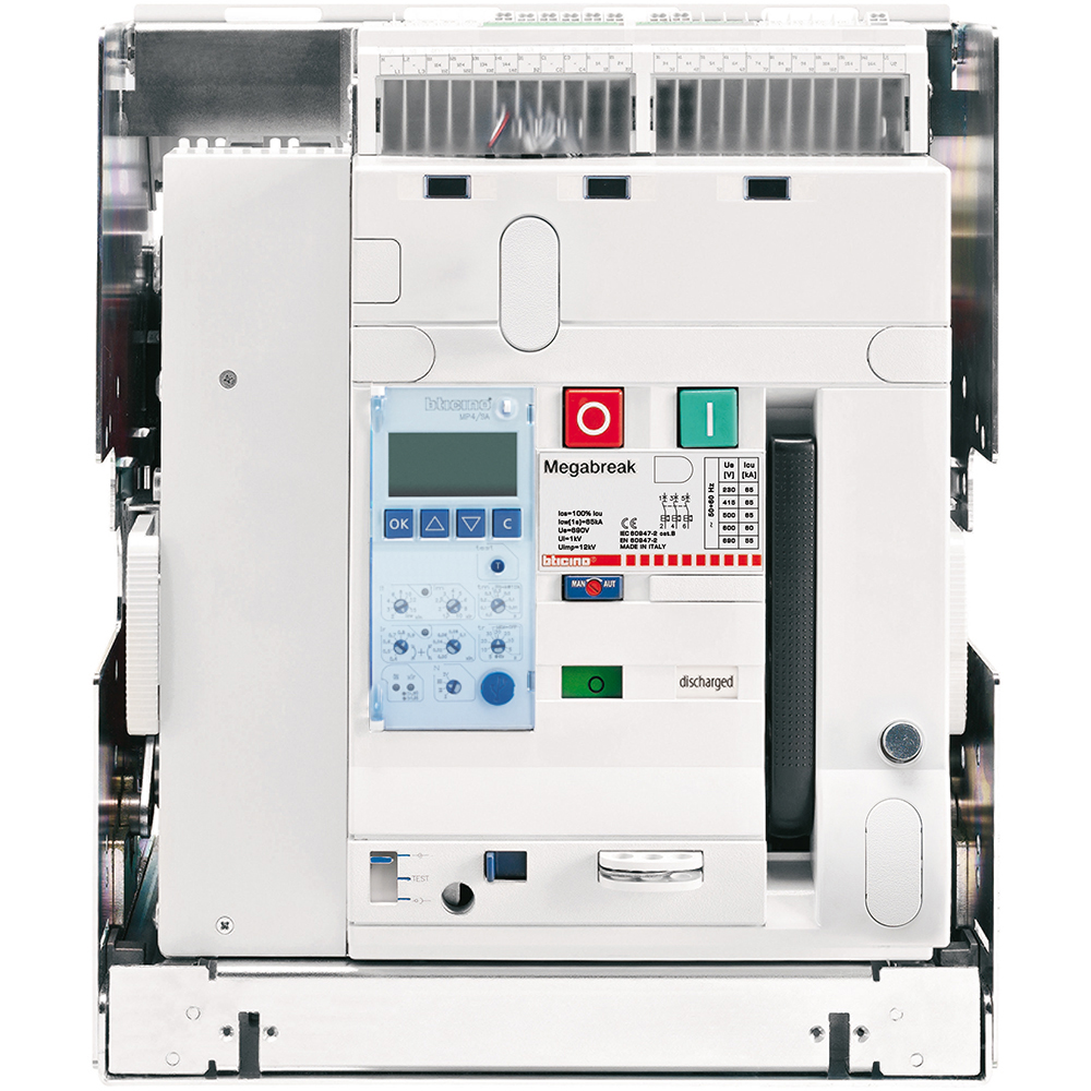 Draw-out version air circuit breaker 4P - In= 800A - Icu= 42kA - Frame 1