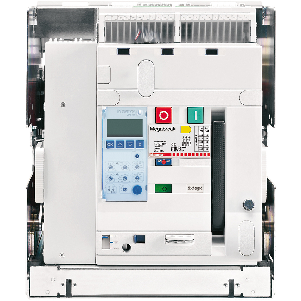 Draw-out version air circuit breaker 4P - In= 1000A - Icu= 65kA - Frame 1