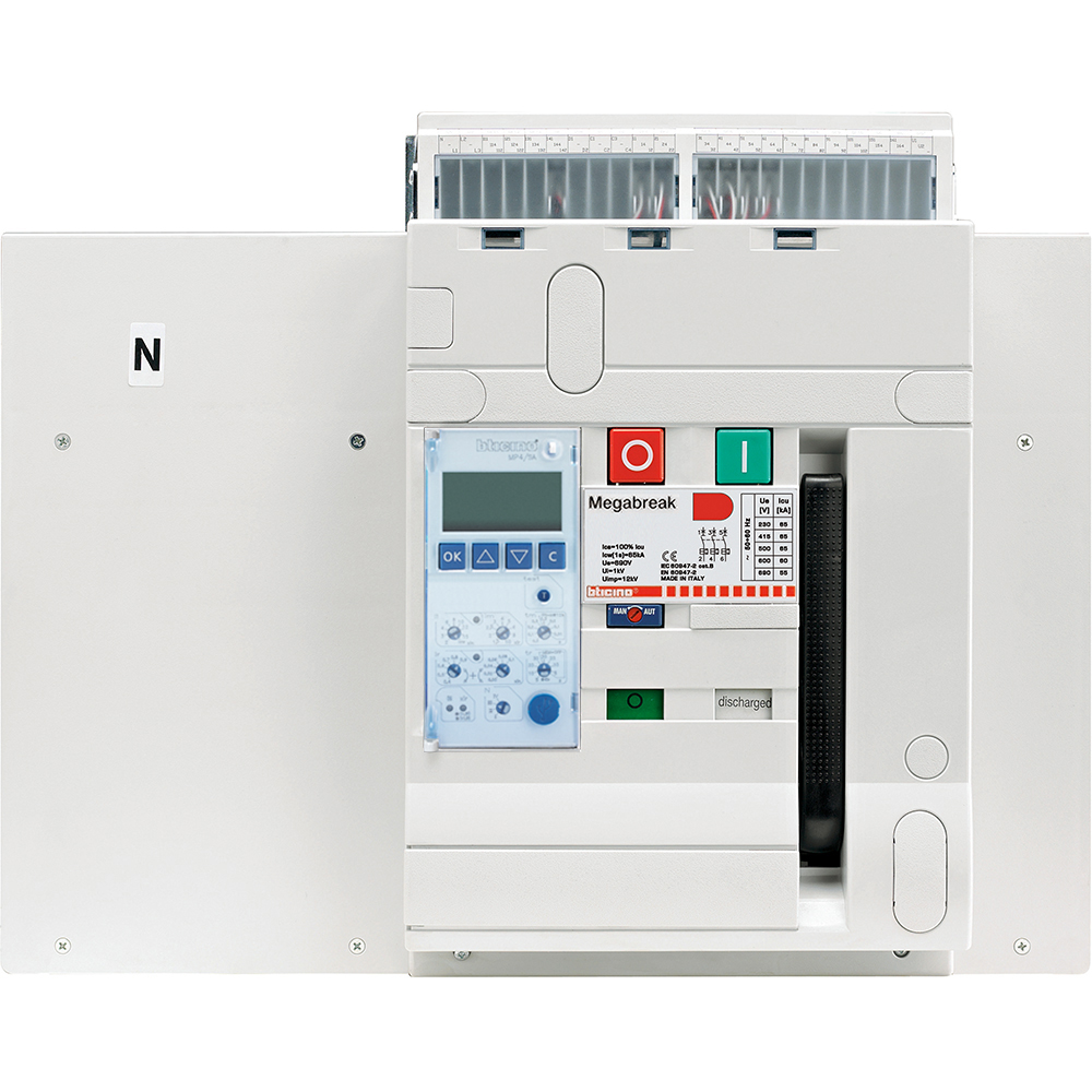 fixed versiond version air circuit breaker 4P - In= 2500A - Icu= 100kA - Frame 2